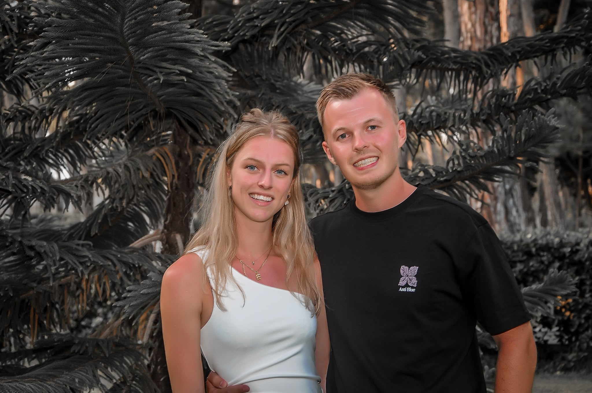 Ruben en Ilse genieten van Ameland